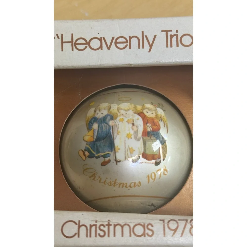 Schmid 1978 Christmas Heavenly Trio Sister Berta Hummel Ornament Limited Edition